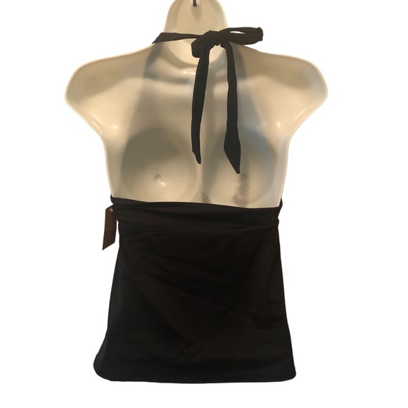 Title Nine Set It Forget It Tankini Top M Lehua Bikini Bottom Black Size M Swim - Picture 4 of 7